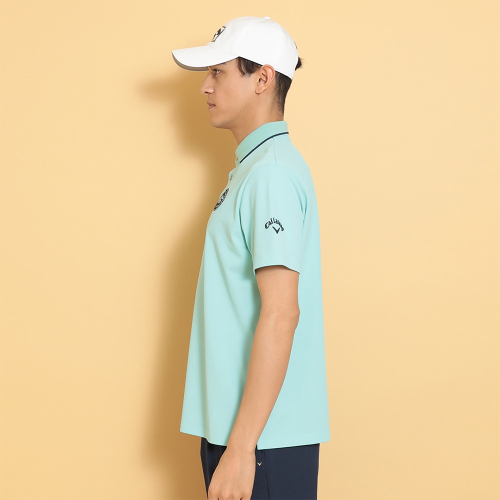 キャロウェイ（CALLAWAY）（メンズ）ゴルフウェア 半袖 オニカノコポロシャツ C25134101-1130