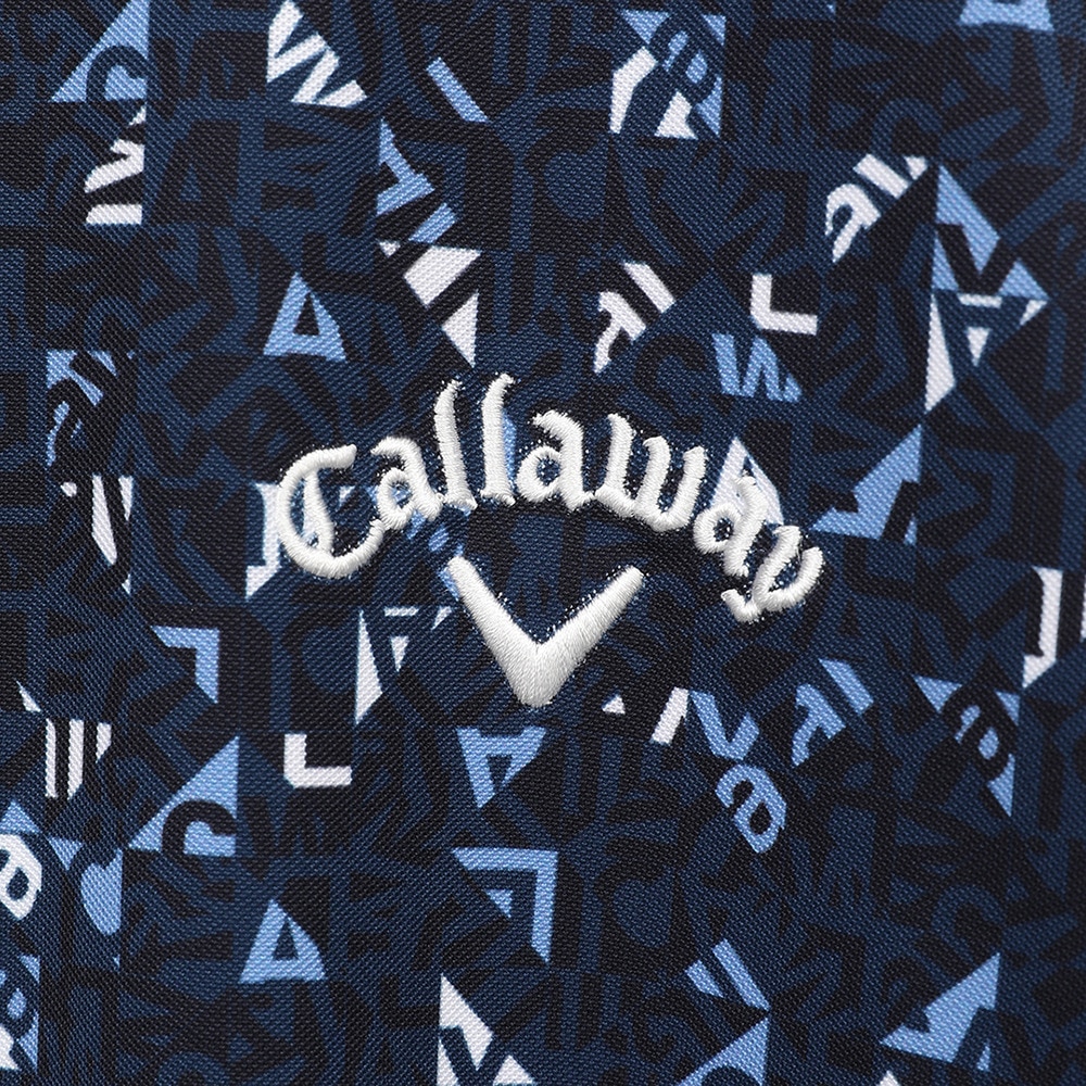キャロウェイ（CALLAWAY）（メンズ）ゴルフウェア 幾何学ロゴプリントカノコシャツ C25134111-1120