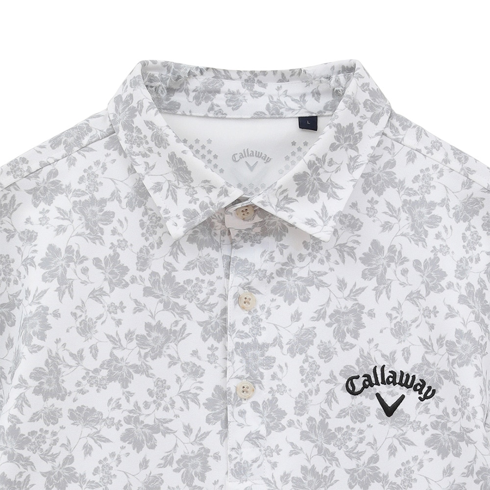 キャロウェイ（CALLAWAY）（メンズ）ゴルフウェア フラワープリントカノコシャツ C25134112-1020