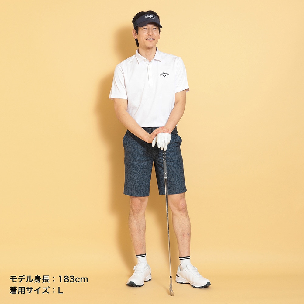 キャロウェイ（CALLAWAY）（メンズ）ゴルフウェア ひんやり感 半袖 ポロシャツ C25134115-1030