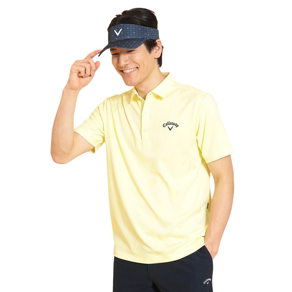 キャロウェイ（CALLAWAY）（メンズ）ゴルフウェア ひんやり感 半袖 ポロシャツ C25134115-1061