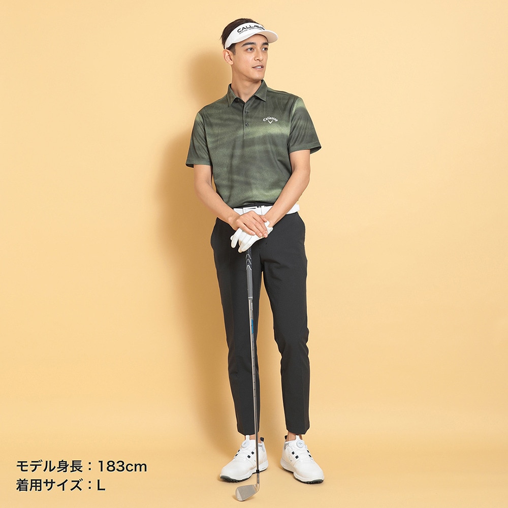 キャロウェイ（CALLAWAY）（メンズ）ゴルフウェア 半袖 ポロシャツ C25134117-1180