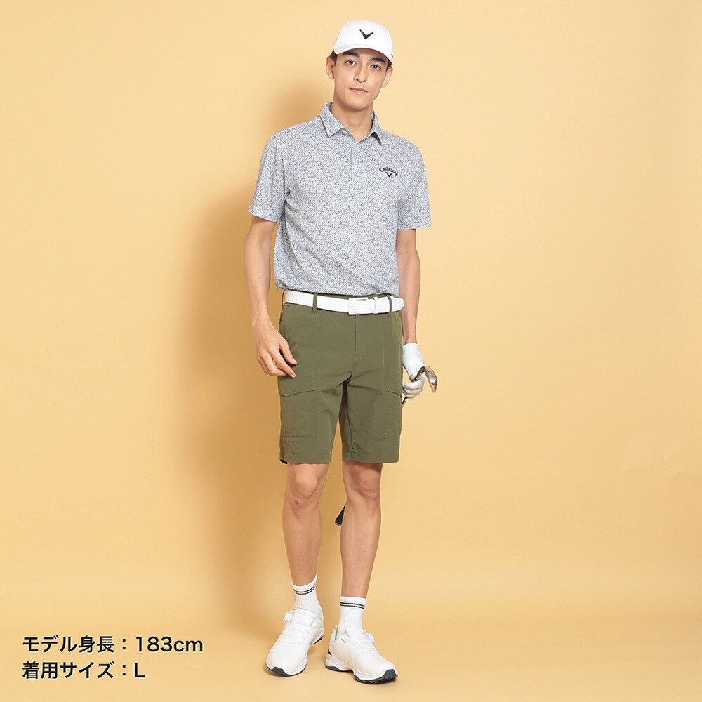 キャロウェイ（CALLAWAY）（メンズ）ゴルフウェア 半袖シャツ C25134119-1111