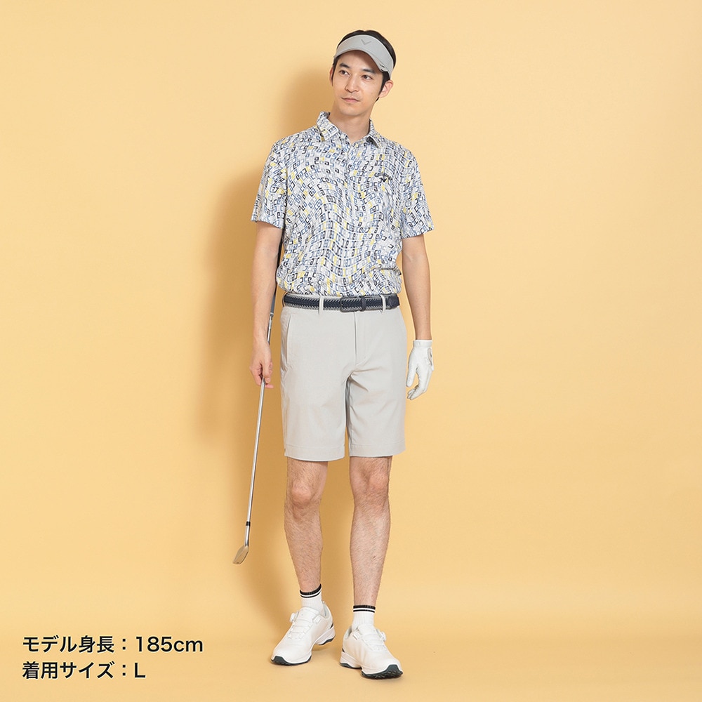キャロウェイ（CALLAWAY）（メンズ）ゴルフウェア 半袖 ポロシャツ C25134120-1111
