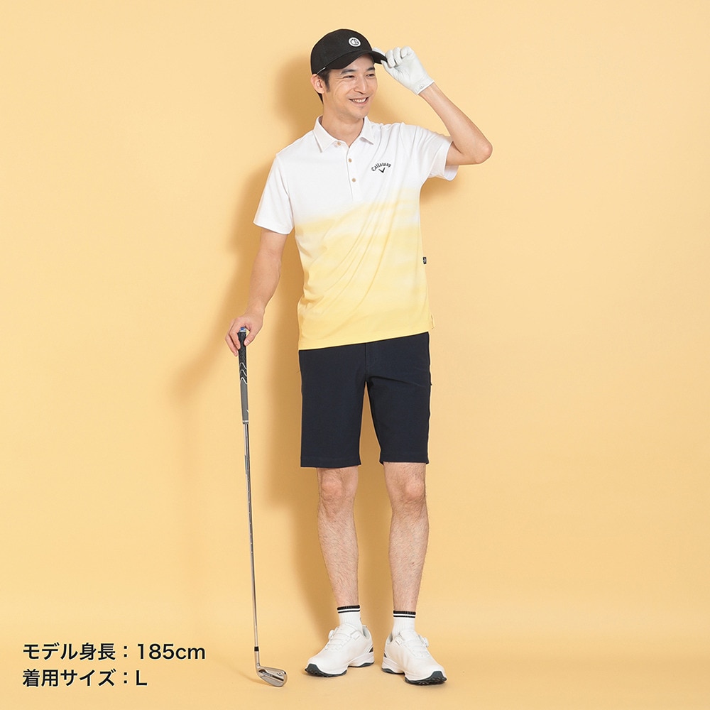 キャロウェイ（CALLAWAY）（メンズ）ゴルフウェア 接触冷感 -3℃裏クール 半袖 ポロシャツ C25134124-1060