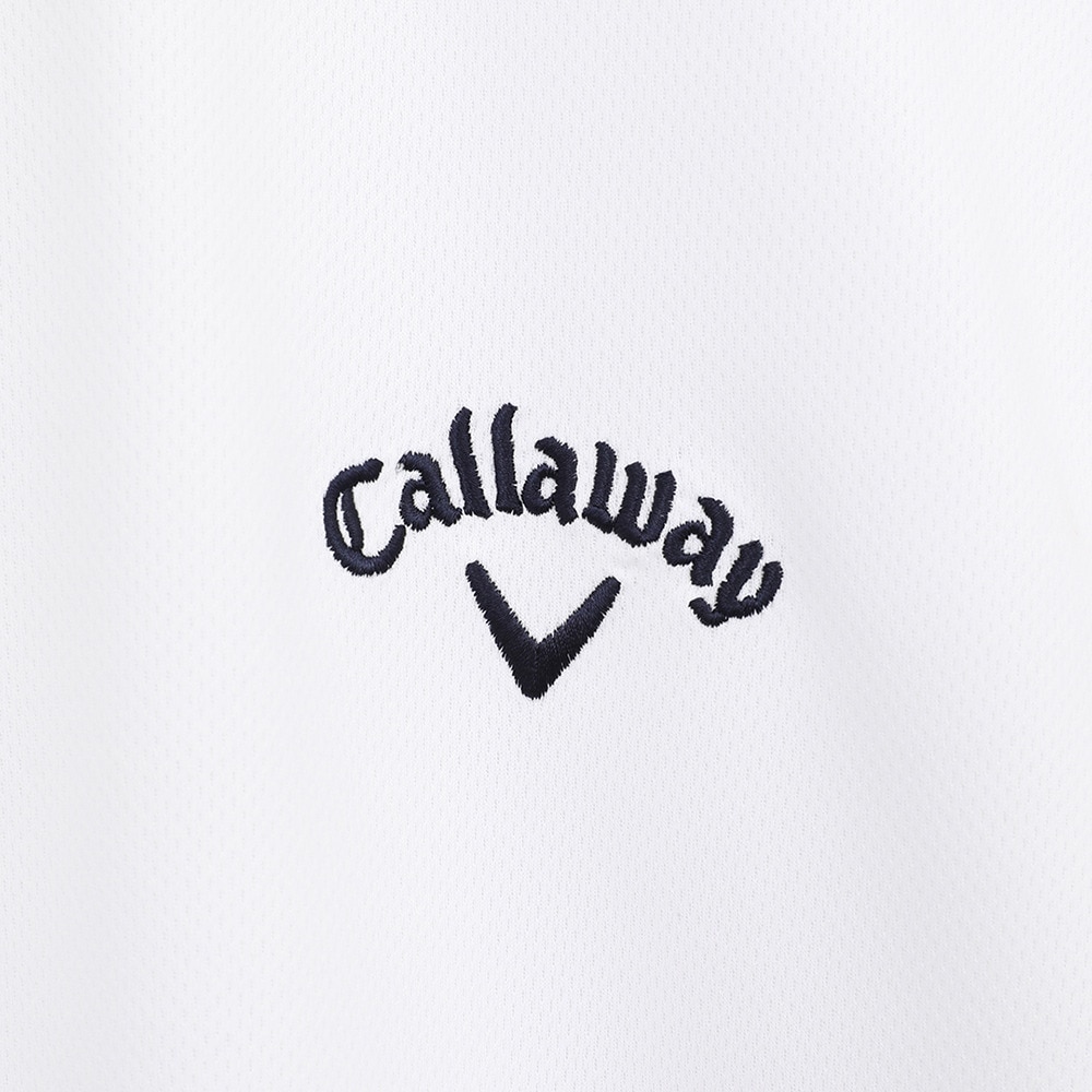 キャロウェイ（CALLAWAY）（メンズ）ゴルフウェア 接触冷感 -3℃裏クール 半袖 ポロシャツ C25134124-1120