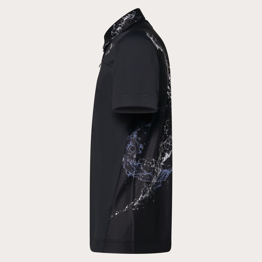 オークリー（OAKLEY）（メンズ）ゴルフウェア 吸汗速乾 SKULL WATER BALLET 半袖シャツ FOA407599-02E