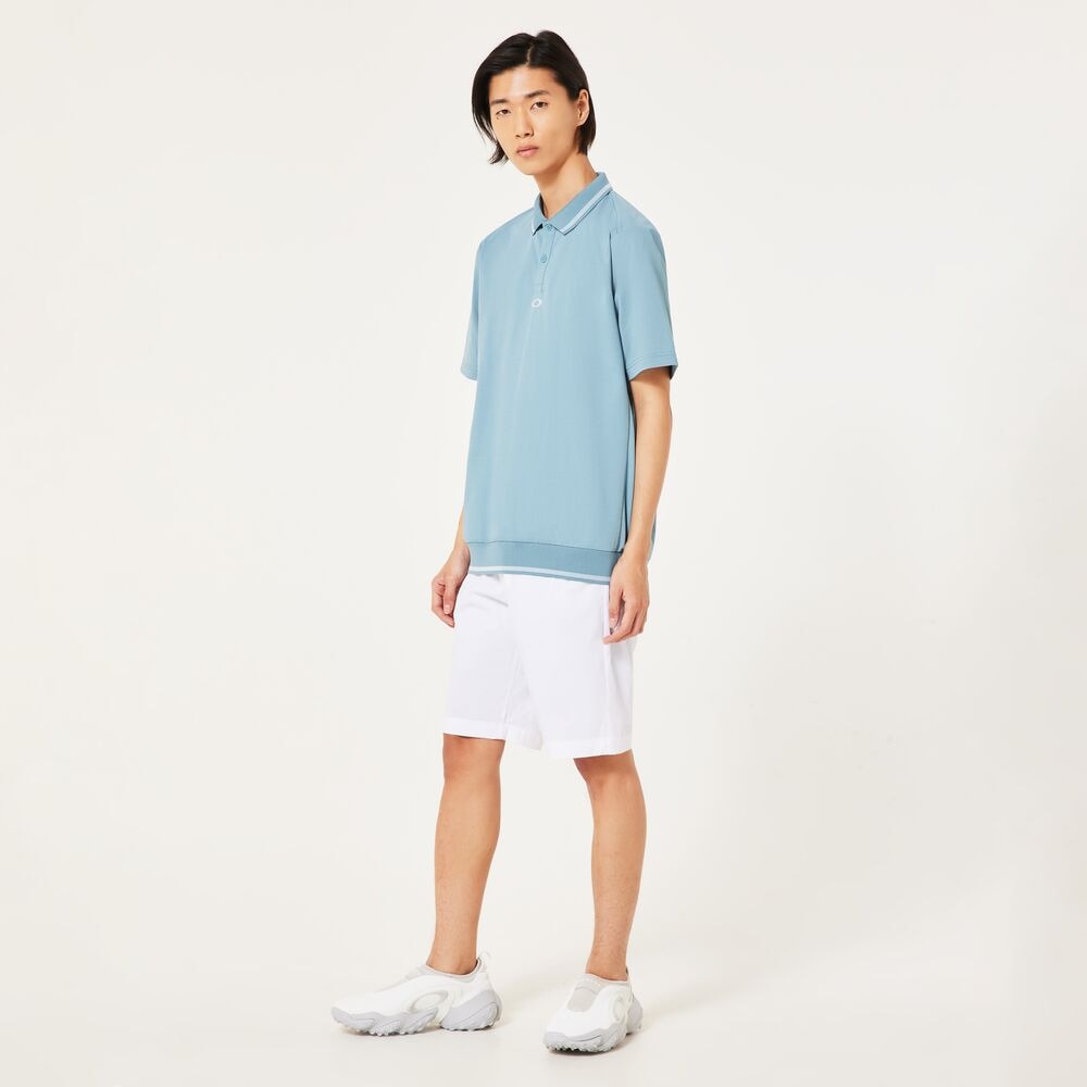オークリー（OAKLEY）（メンズ）ゴルフウェア 吸汗速乾 O-SYNC PACK ABSTRACT HEM 半袖シャツ FOA407601-67K