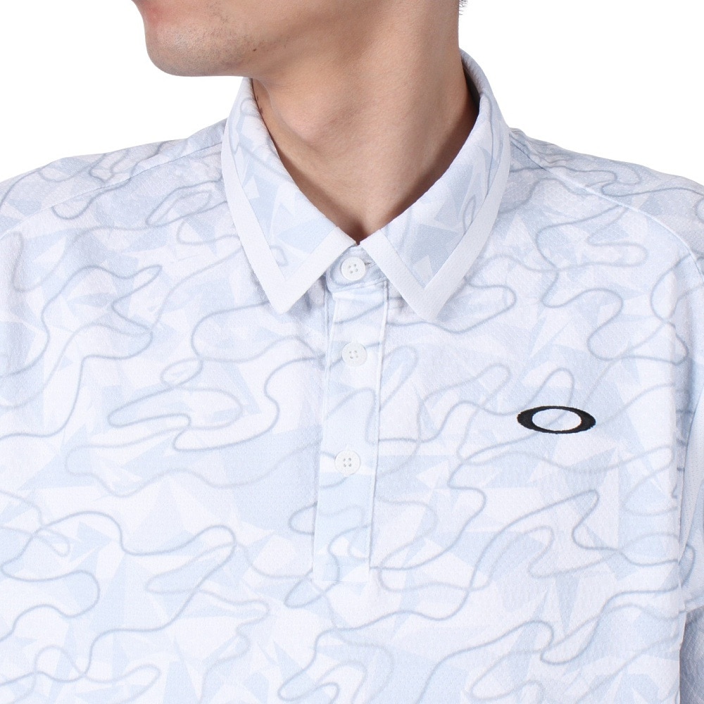 オークリー（OAKLEY）（メンズ）ゴルフウェア 吸汗速乾 O-Sync Pack Irradiation シャツ FOA407602-10J