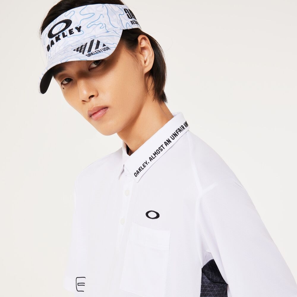 オークリー（OAKLEY）（メンズ）ゴルフウェア 吸汗速乾 RELIABLE 半袖シャツ FOA407603-100