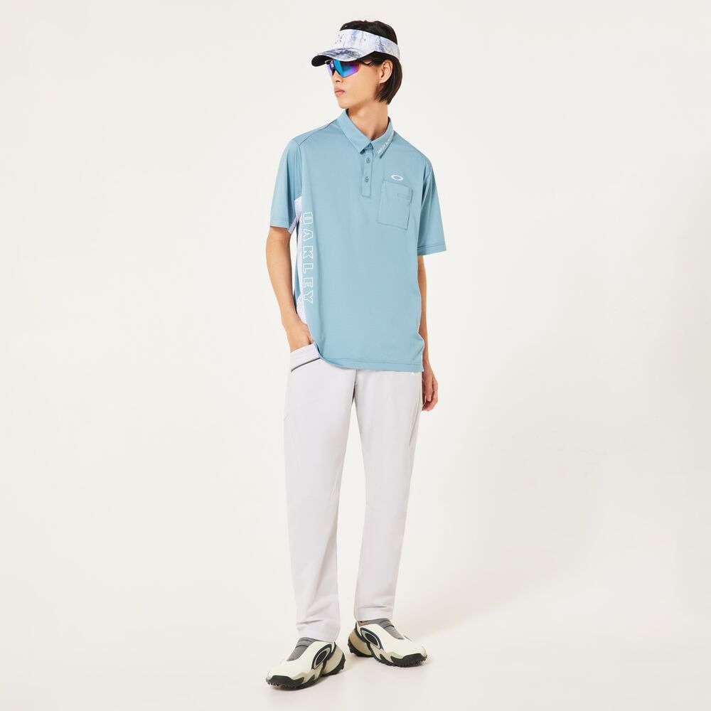 オークリー（OAKLEY）（メンズ）ゴルフウェア 吸汗速乾 RELIABLE 半袖シャツ FOA407603-67K