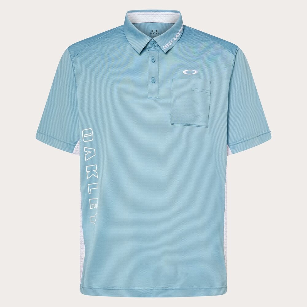 オークリー（OAKLEY）（メンズ）ゴルフウェア 吸汗速乾 RELIABLE 半袖シャツ FOA407603-67K