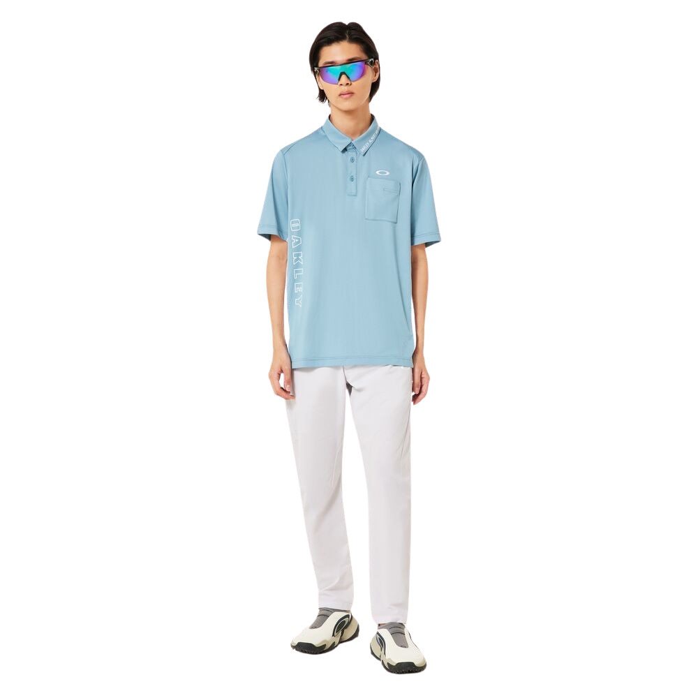 オークリー（OAKLEY）（メンズ）ゴルフウェア 吸汗速乾 RELIABLE 半袖シャツ FOA407603-67K