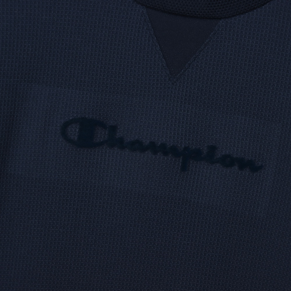 チャンピオン（CHAMPION）（メンズ）ゴルフウェア 速乾 遮熱 半袖モックネック スウェット C3-BG301 370