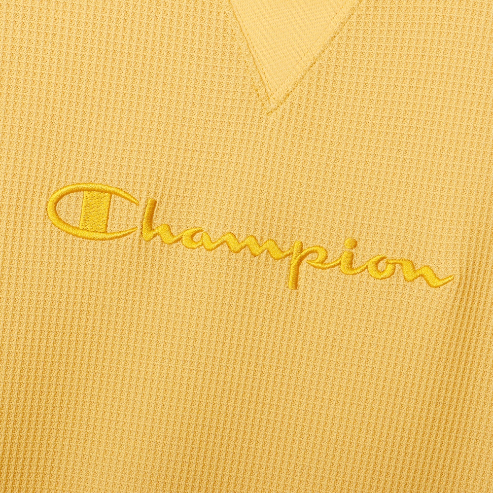 チャンピオン（CHAMPION）（メンズ）ゴルフウェア 速乾 遮熱 半袖モックネック スウェット C3-BG301 573