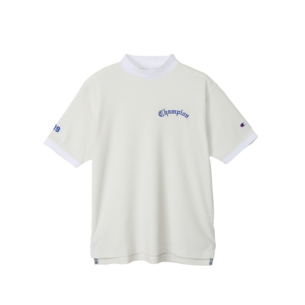 チャンピオン（CHAMPION）（メンズ）ゴルフウェア 速乾 遮熱 半袖 モックネックシャツ C3-BG303 020