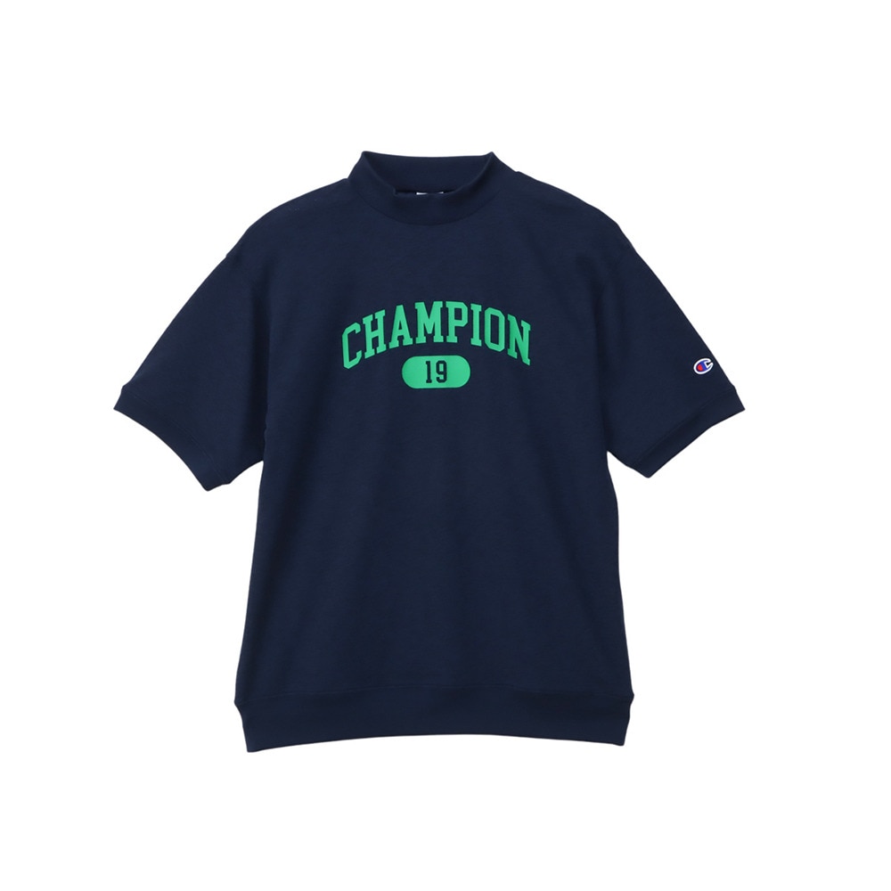 チャンピオン（CHAMPION）（メンズ）ゴルフウェア 速乾 半袖 モックネックシャツ C3-BG304 370