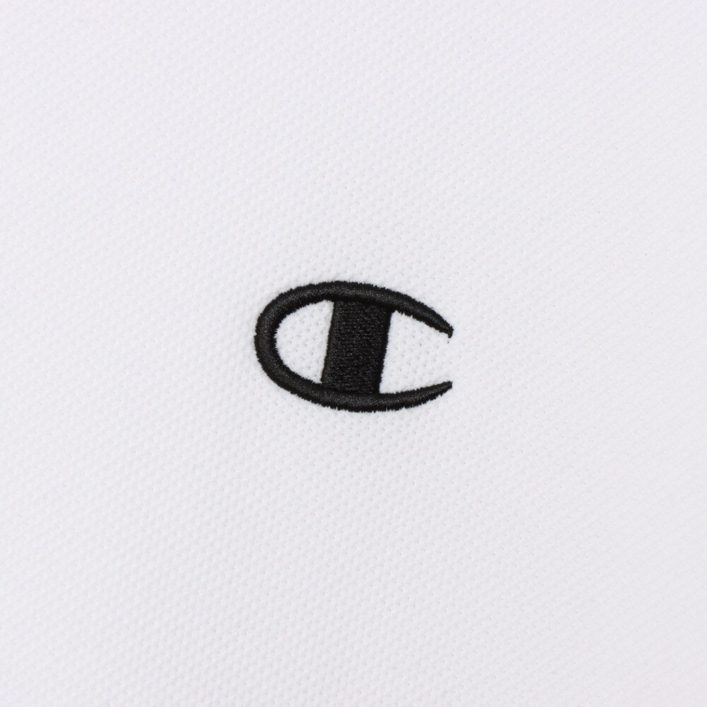 チャンピオン（CHAMPION）（メンズ）ゴルフウェア 吸汗速乾 半袖モックネックシャツ C3-BG306 010
