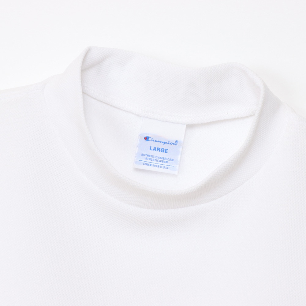チャンピオン（CHAMPION）（メンズ）ゴルフウェア 吸汗速乾 半袖モックネックシャツ C3-BG306 010