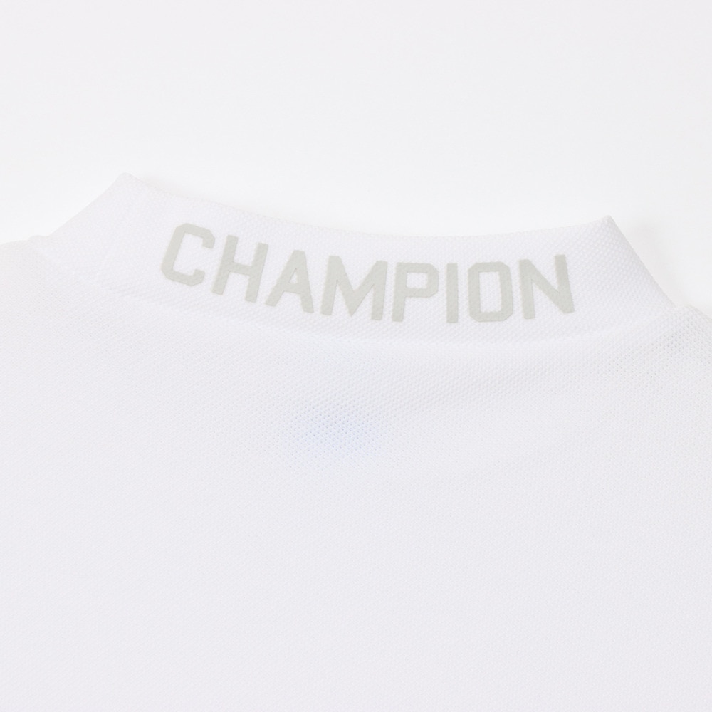 チャンピオン（CHAMPION）（メンズ）ゴルフウェア 吸汗速乾 半袖モックネックシャツ C3-BG306 010