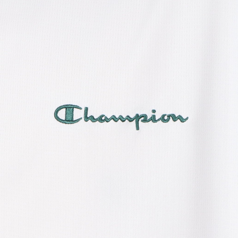 チャンピオン（CHAMPION）（メンズ）ゴルフウェア 速乾 半袖 モックネックシャツ C3-BG323 010