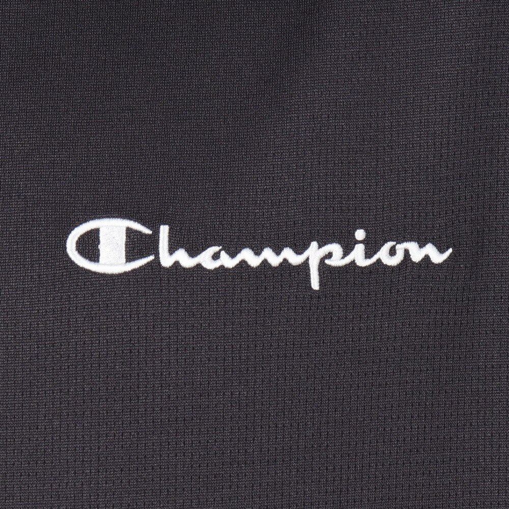 チャンピオン（CHAMPION）（メンズ）ゴルフウェア 速乾 半袖 モックネックシャツ C3-BG323 090