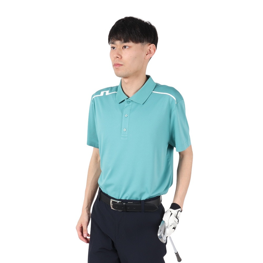 J.LINDEBERG（メンズ）ゴルフウェア Lionel ポロシャツ 071-23143-024