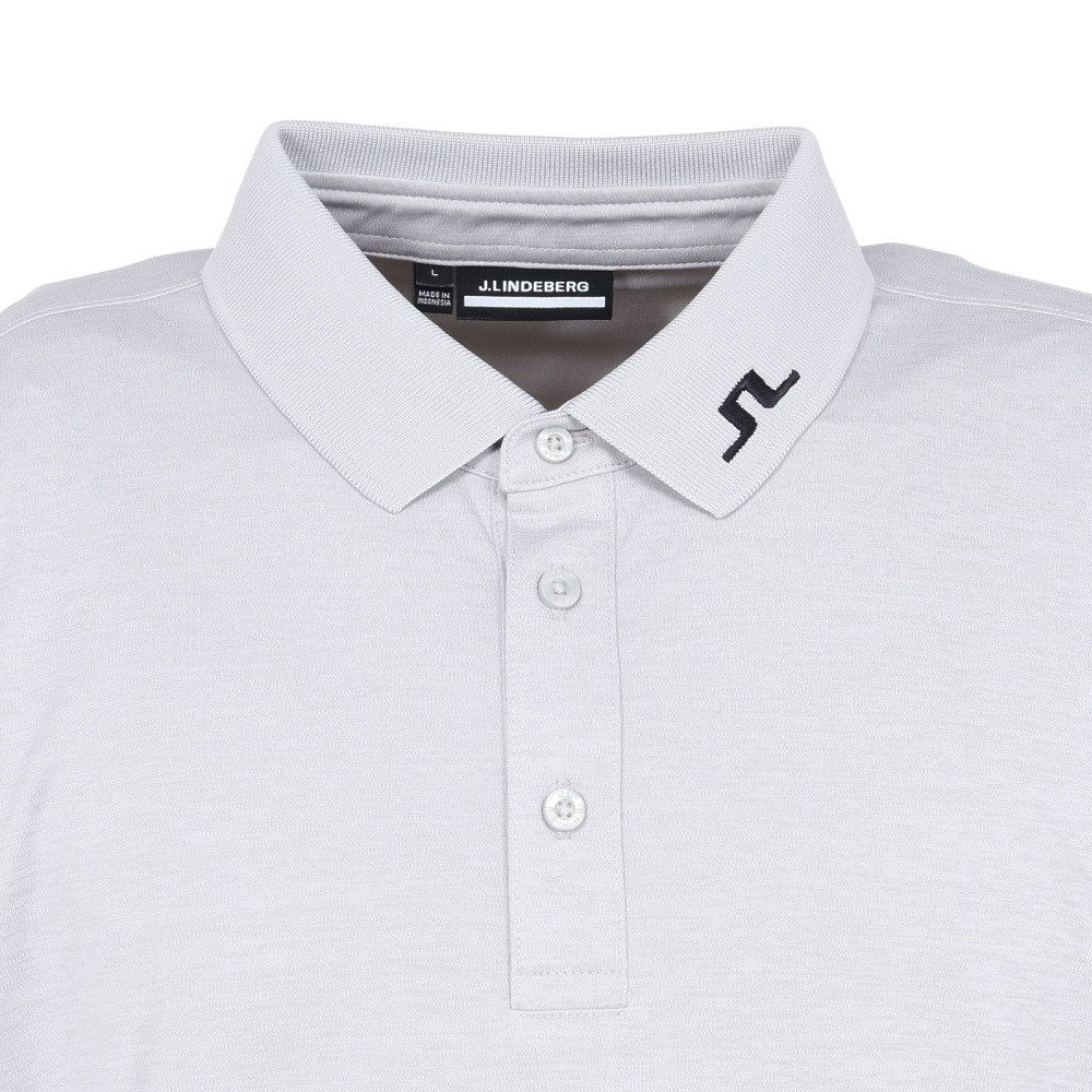 J.LINDEBERG（J.LINDEBERG）（メンズ）ゴルフウェア 速乾 Heath 半袖ポロシャツ 071-23245-012