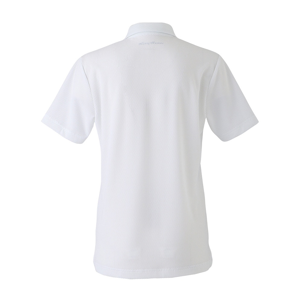 トミーアーマー（Tommy Armour）（メンズ）ゴルフウェア 接触冷感 ハニカムメッシュ 半袖ポロシャツ TANB25S030007 WHT