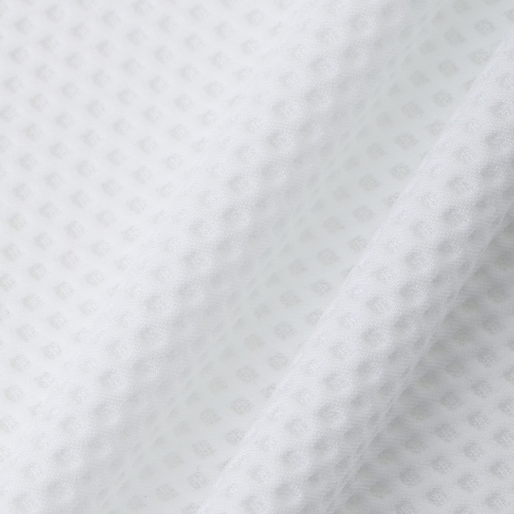 トミーアーマー（Tommy Armour）（メンズ）ゴルフウェア 接触冷感 ハニカムメッシュ 半袖ポロシャツ TANB25S030007 WHT