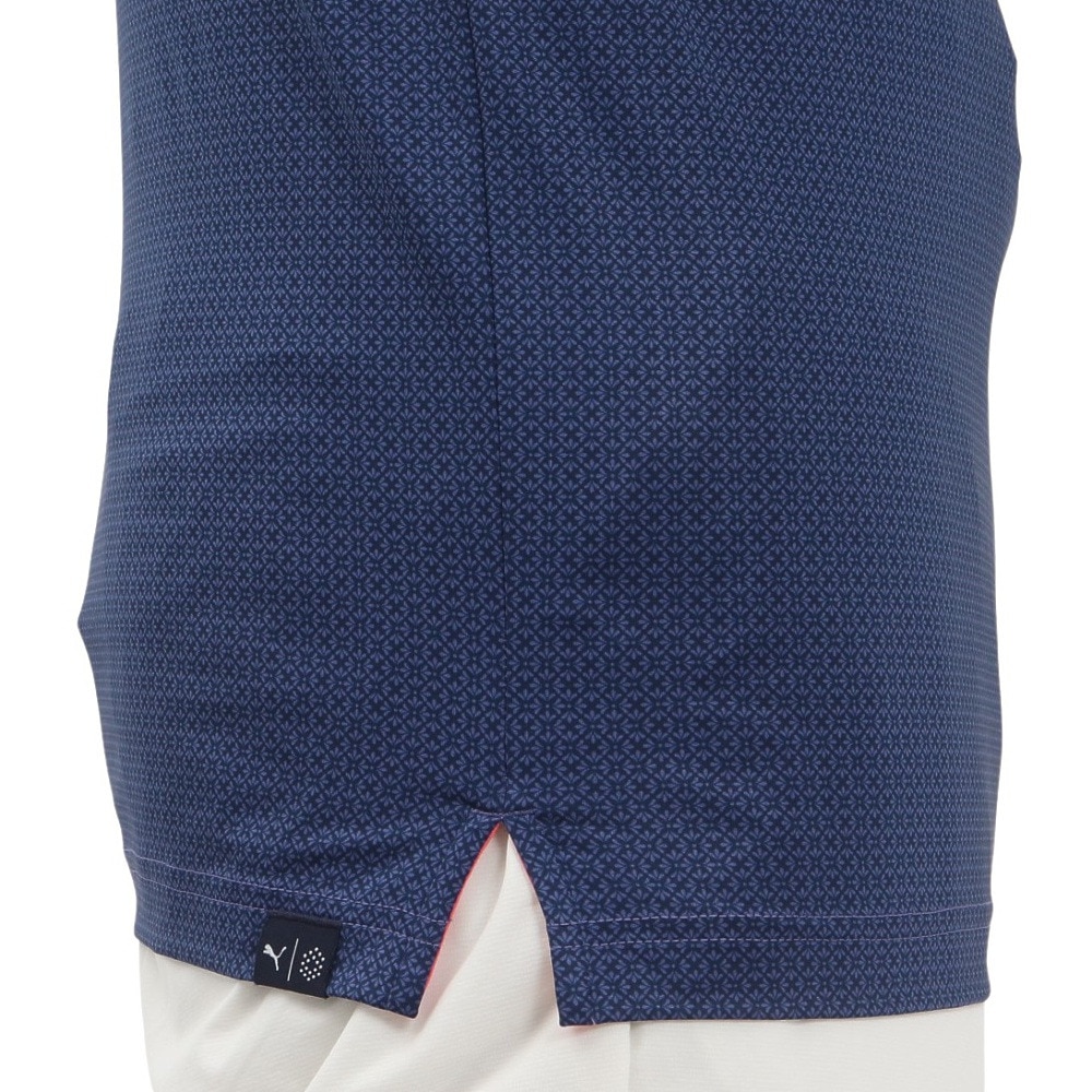 プーマ（PUMA）（メンズ）ゴルフウェア MATTR TILE 半袖 ポロシャツ 631989-01