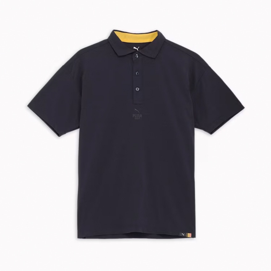 プーマ（PUMA）（メンズ）ゴルフウェア FOG ソリッド リラックス 半袖ポロシャツ 633298-01
