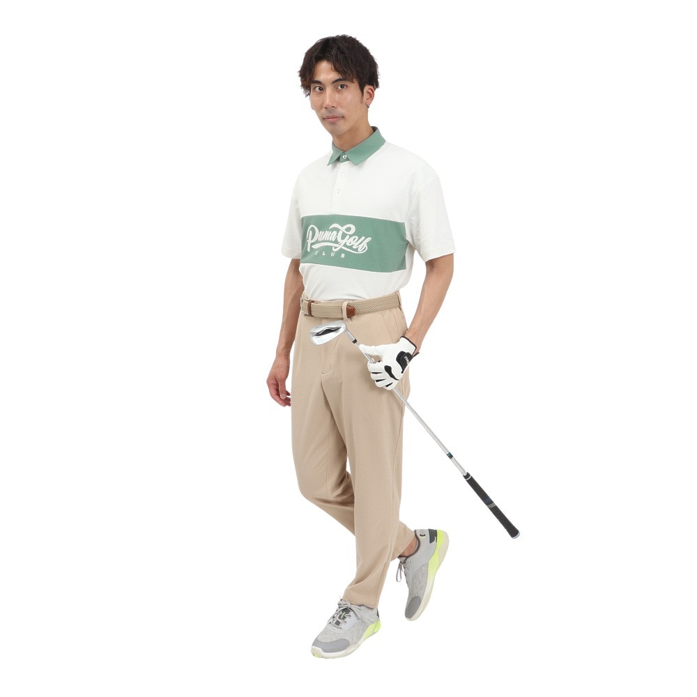 プーマ（PUMA）（メンズ）ゴルフウェア 吸汗速乾 半袖 ポロシャツ 635491-04