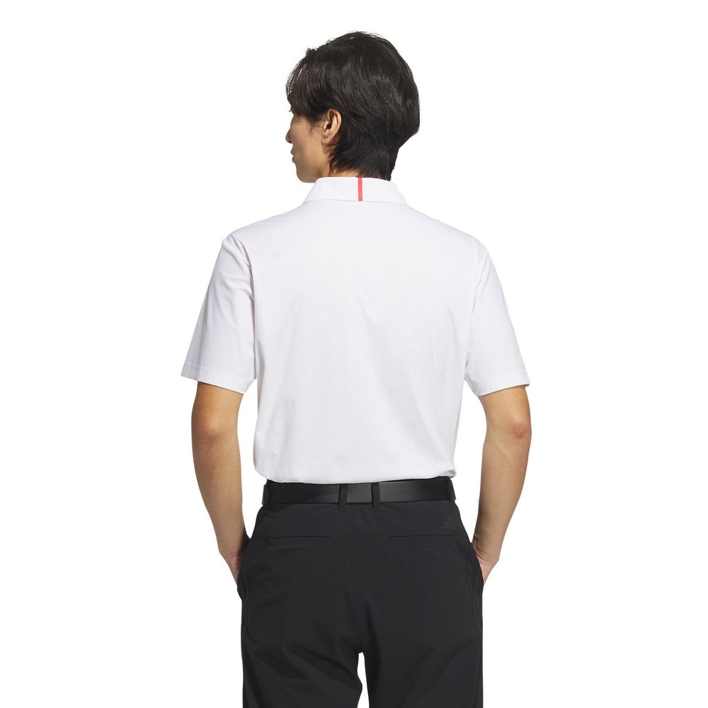 アディダス（adidas）（メンズ）ゴルフウェア アディゼロ バックプリント 半袖シャツ KTN21-JE8287W