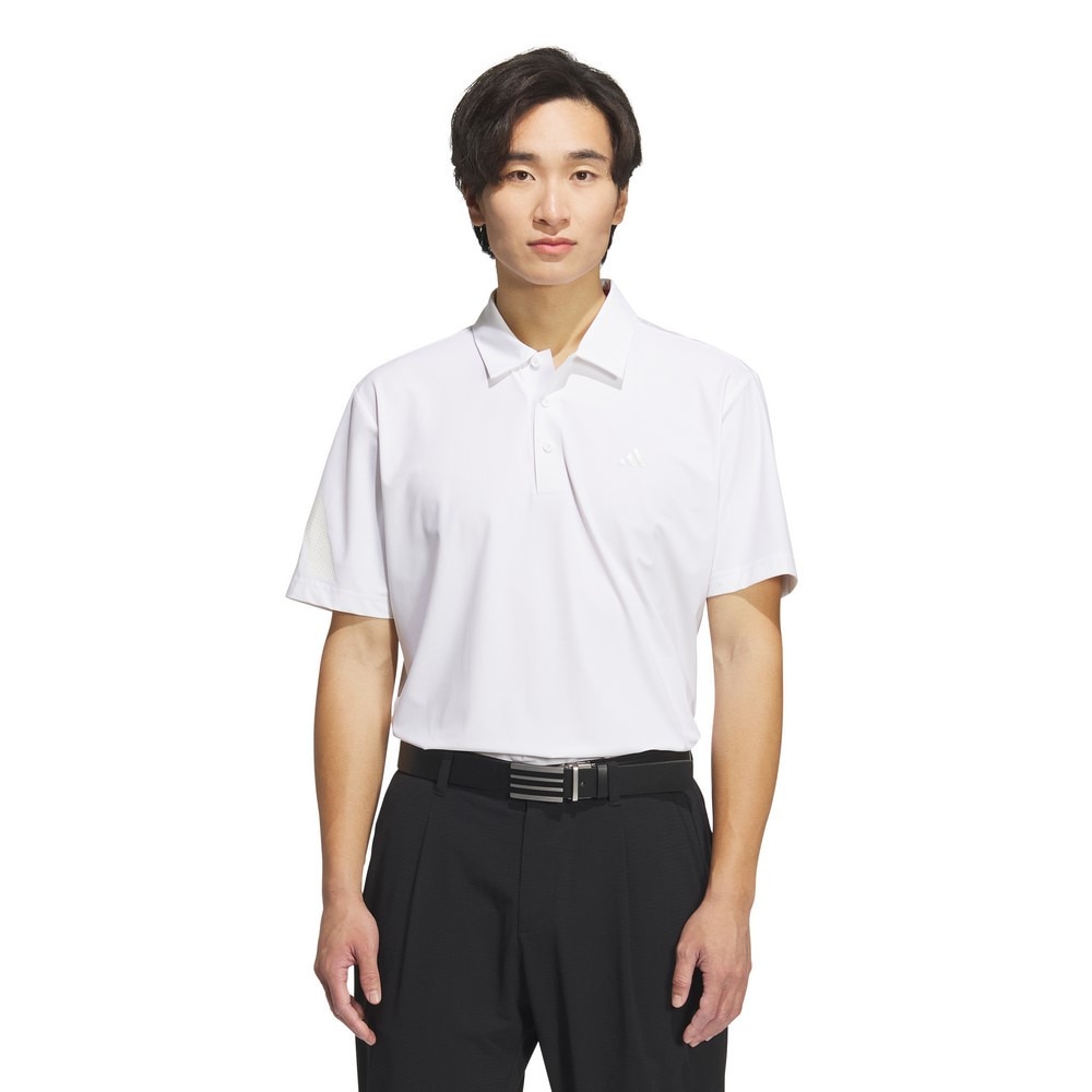 アディダス（adidas）（メンズ）ゴルフウェア アディゼロ バックプリント 半袖シャツ KTN21-JE8287W