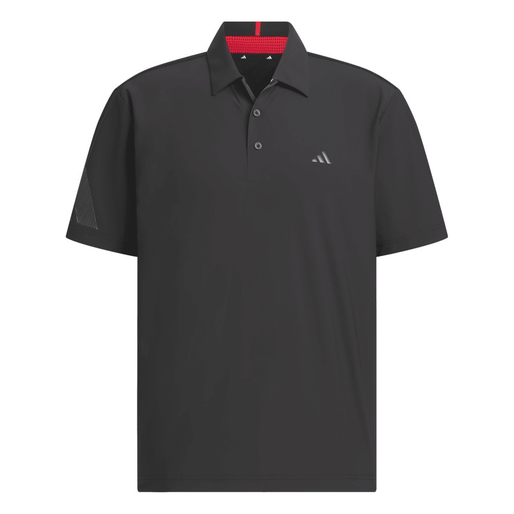 アディダス（adidas）（メンズ）アディゼロ バックプリント 半袖シャツ KTN21-JF8556BLK
