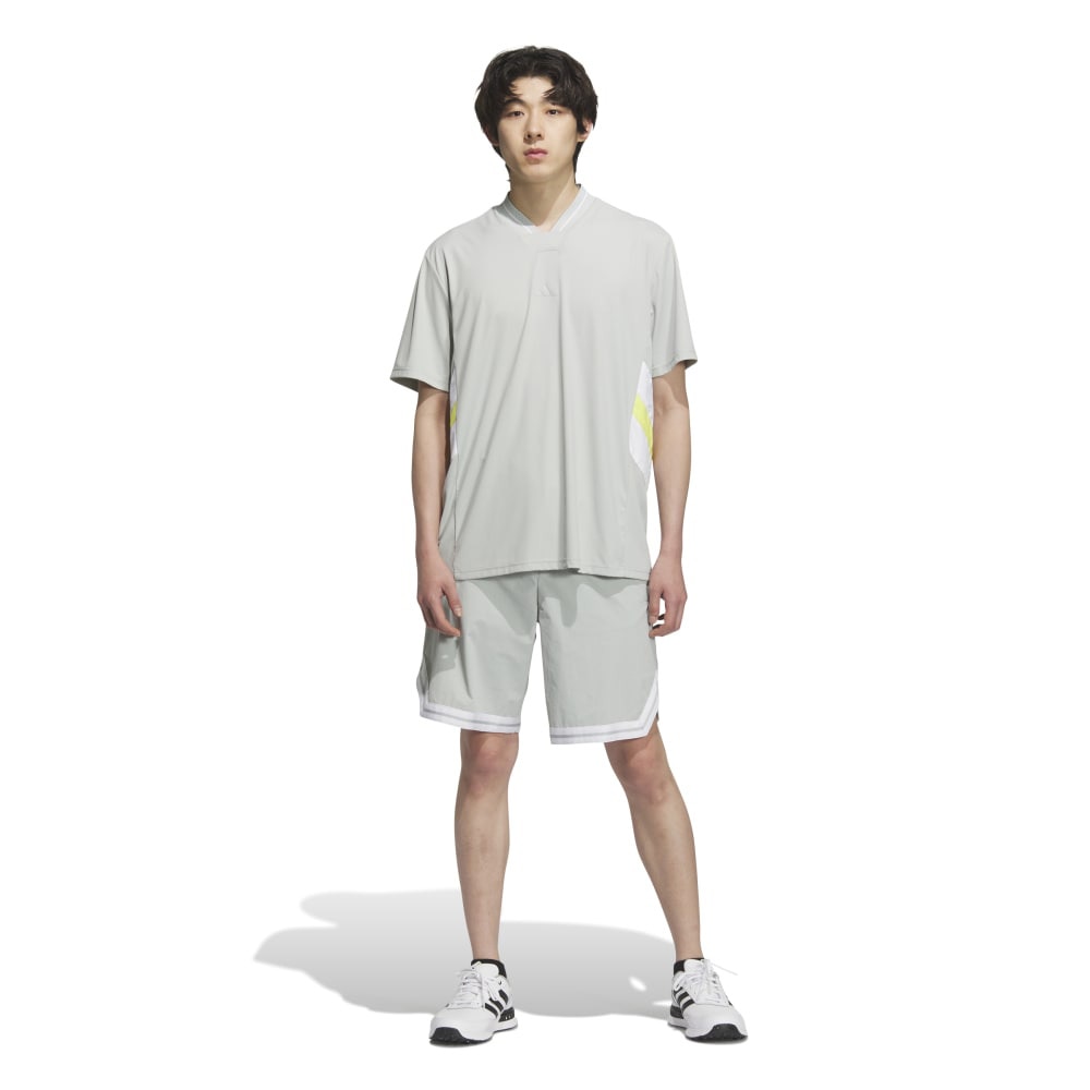 アディダス（adidas）（メンズ）ゴルフウェア ビヨンド ザ コース ルーズフィットスキッパー半袖ポロ  KTN40-JG1372SLV