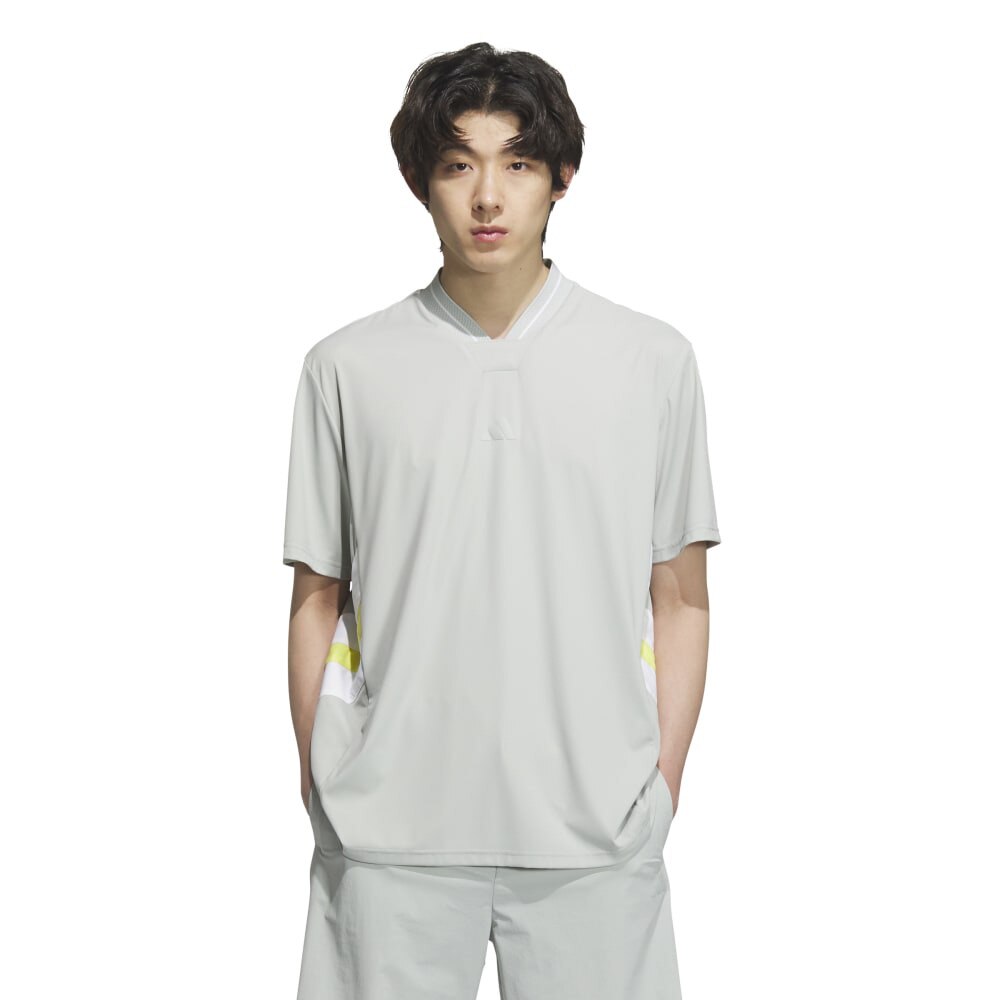 アディダス（adidas）（メンズ）ゴルフウェア ビヨンド ザ コース ルーズフィットスキッパー半袖ポロ  KTN40-JG1372SLV