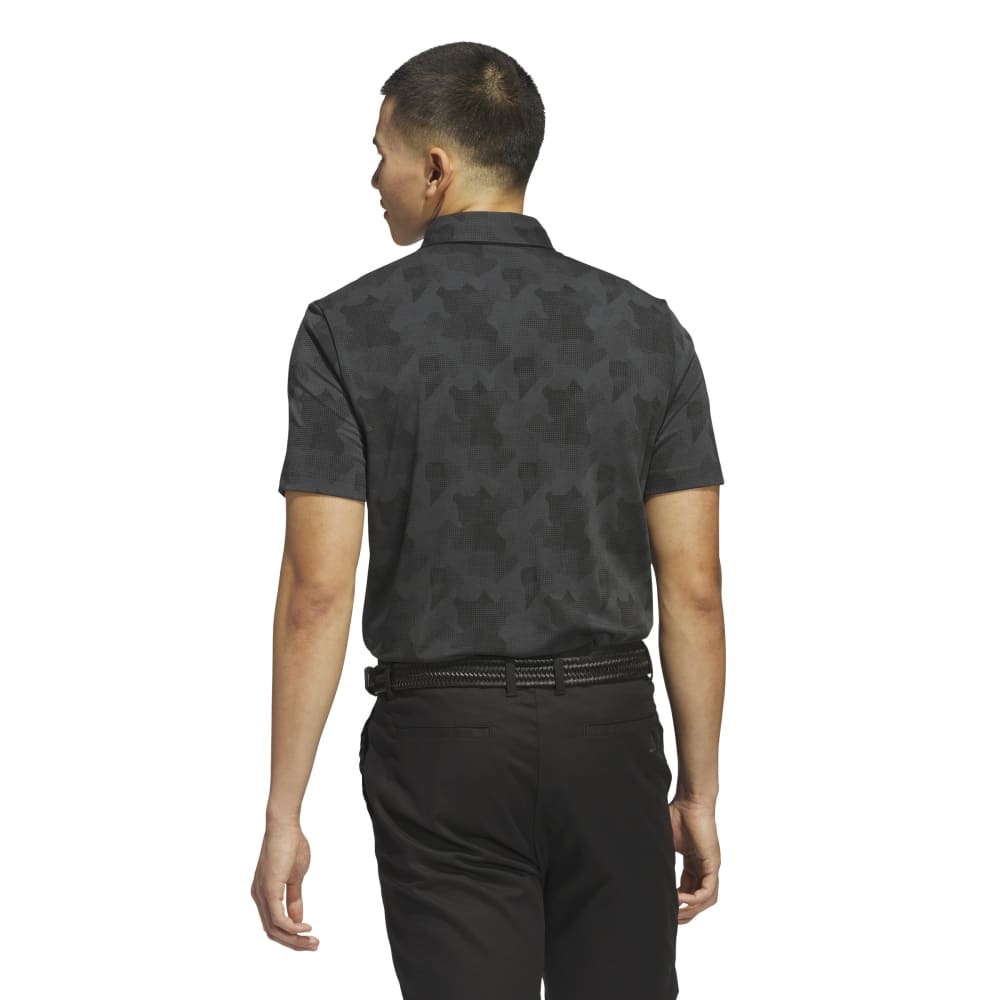 アディダス（adidas）（メンズ）ゴルフウェア ビヨンド ザ コース グラデーショングラフィック 半袖シャツ KUH74-JM5596BLK