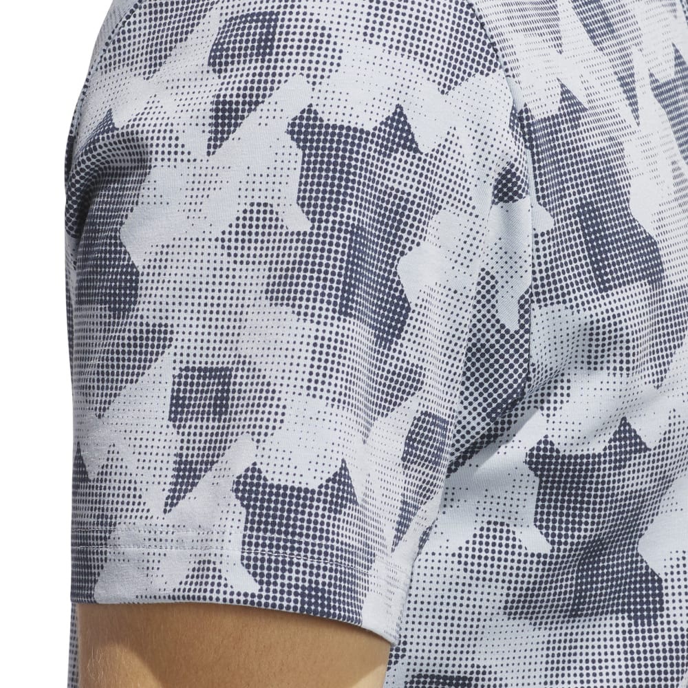 アディダス（adidas）（メンズ）ゴルフウェア ビヨンド ザ コース 半袖 ポロシャツ グラデーショングラフィック KUH74-JP0471LBLU