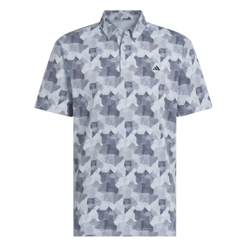 アディダス（adidas）（メンズ）ゴルフウェア ビヨンド ザ コース 半袖 ポロシャツ グラデーショングラフィック KUH74-JP0471LBLU