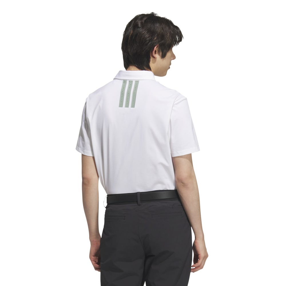アディダス（adidas）（メンズ）ゴルフウェア 吸汗速乾 アディゼロ ツイストニット ベンチレーション 半袖シャツ KUK74-JE8331W