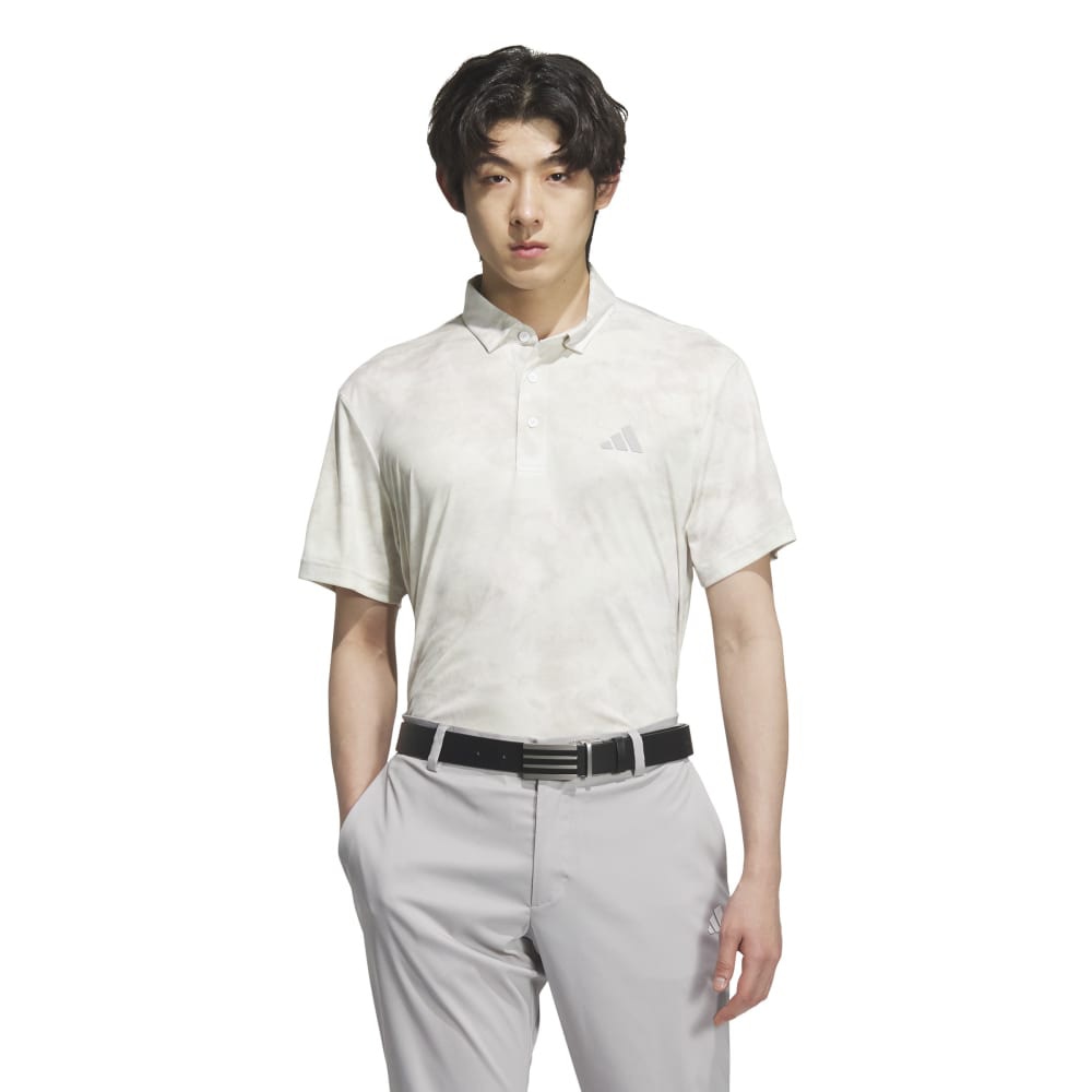 アディダス（adidas）（メンズ）ゴルフウェア カモフラージュ柄 半袖シャツ KVH24-JE7142W
