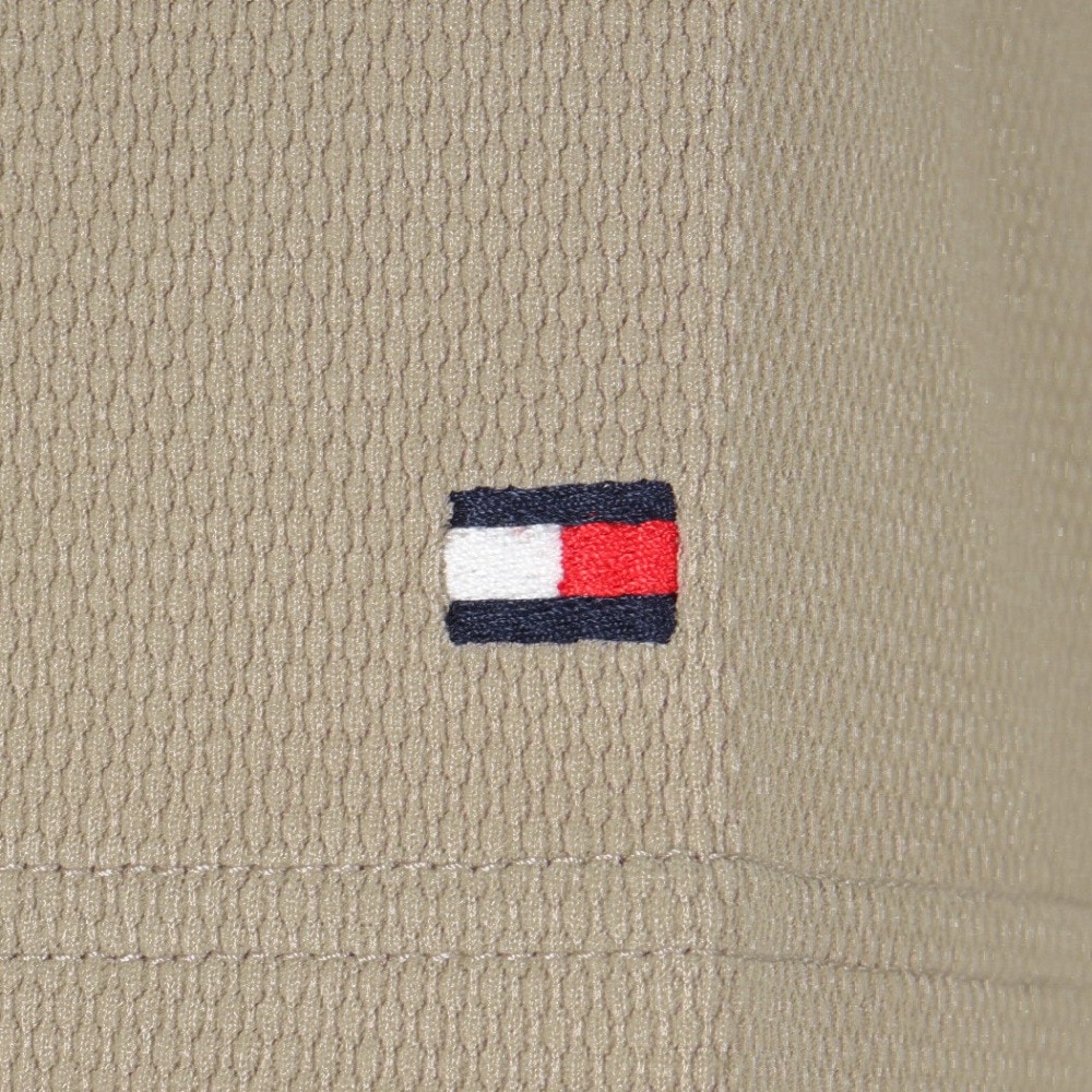トミー ヒルフィガー ゴルフ（TOMMY HILFIGER GOLF）（メンズ）ゴルフウェア 吸水速乾 ビッグカノコ スキッパー半袖シャツ THMA502-SND