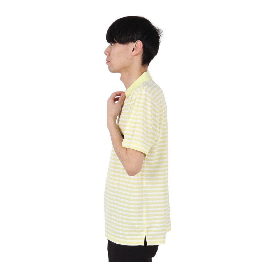トミー ヒルフィガー ゴルフ（TOMMY HILFIGER GOLF）（メンズ）ゴルフウェア 吸水速乾 エッセンシャル 半袖ポロシャツ THMA514-YEL