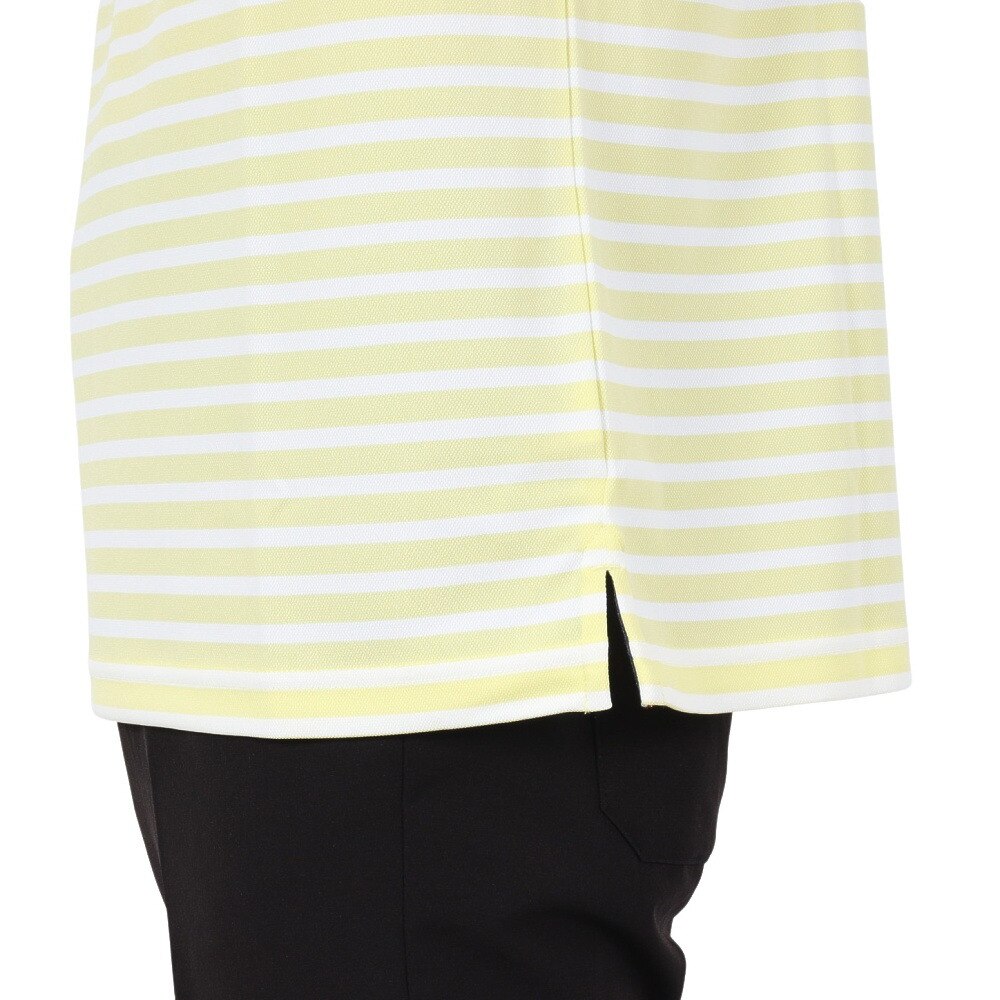 トミー ヒルフィガー ゴルフ（TOMMY HILFIGER GOLF）（メンズ）ゴルフウェア 吸水速乾 エッセンシャル 半袖ポロシャツ THMA514-YEL