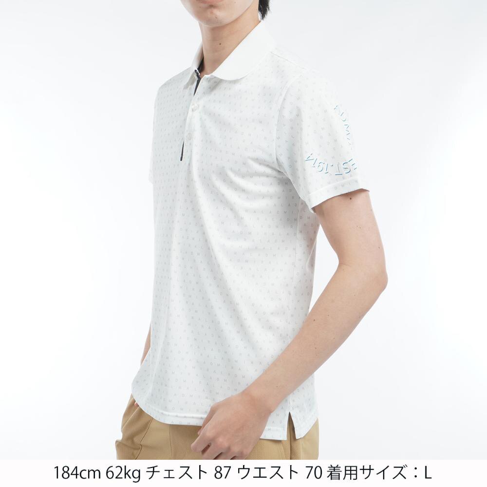 フラッグシャツ〔速ポカ〕ホワイト アドミラル ゴルフ adma590 速ポカ