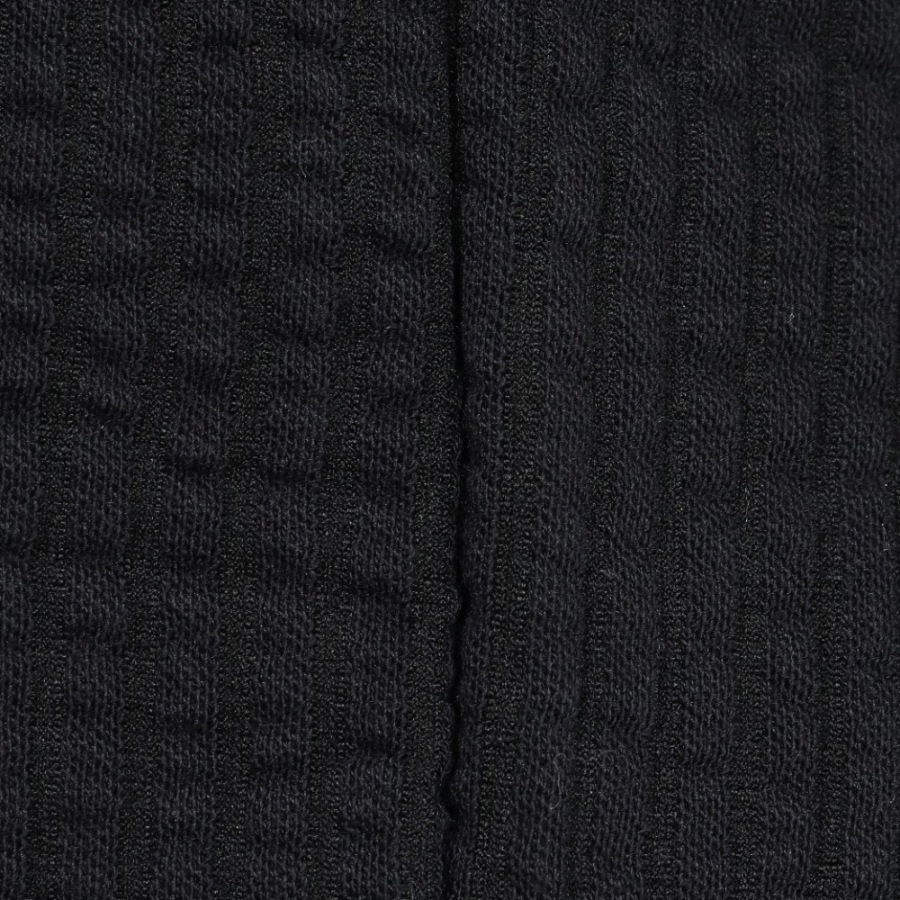 ニューエラ（NEW ERA）（メンズ、レディース）ゴルフウェア 吸汗速乾 半袖 スキッパー ポロシャツ Seersucker BLK 14391490