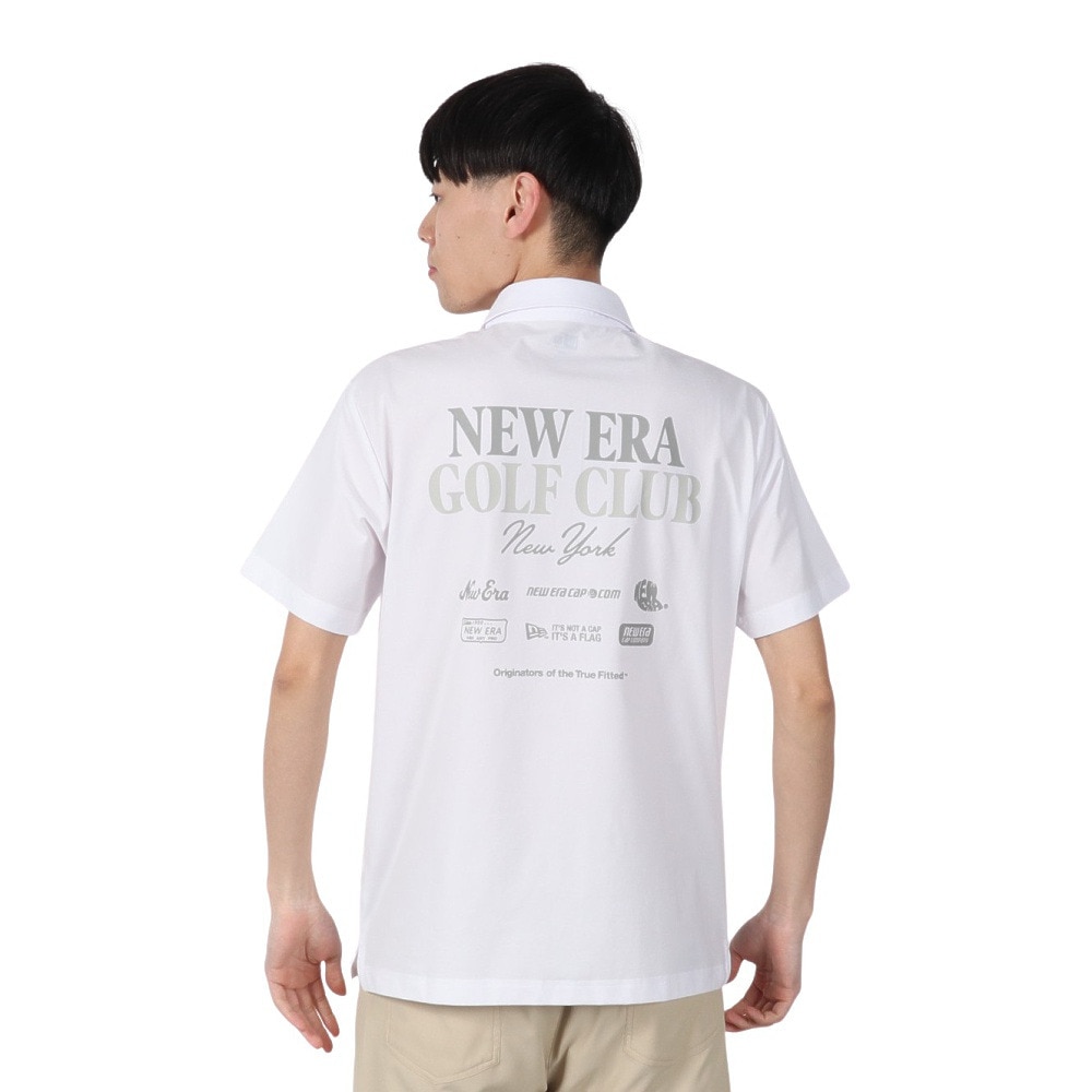 ニューエラ（NEW ERA）（メンズ、レディース）ゴルフウェア 吸汗速乾 水陸両用 半袖 ユーティリティー ポロシャツ GOLF CLUB 14666313
