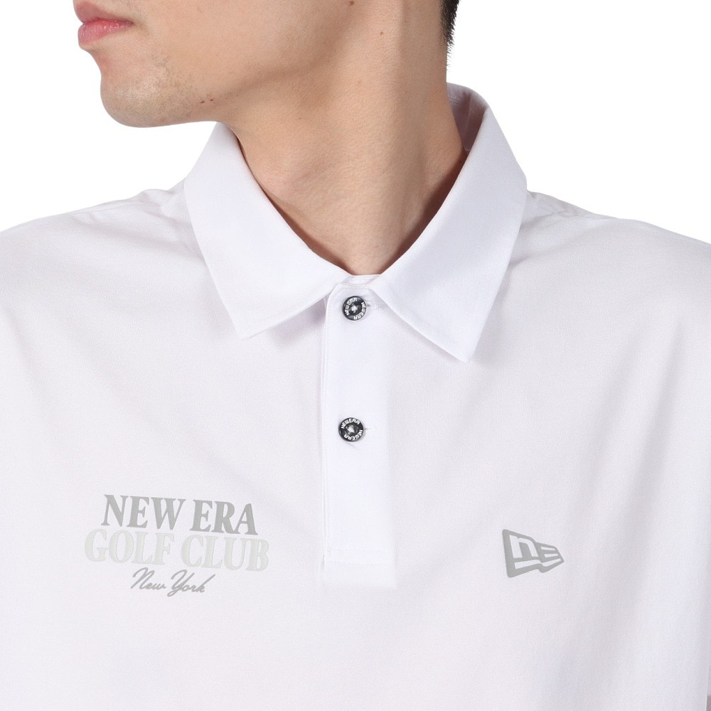 ニューエラ（NEW ERA）（メンズ、レディース）ゴルフウェア 吸汗速乾 水陸両用 半袖 ユーティリティー ポロシャツ GOLF CLUB 14666313